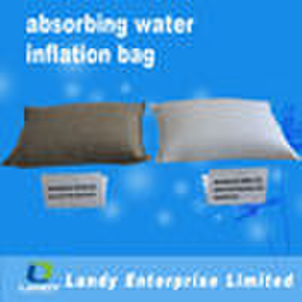 Inflatable instant flood control sandbag