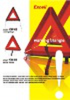 Best price E-marking E11 ,E4  warning triangle wit