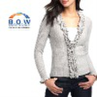 lastest fashion ladies' knitted sweater