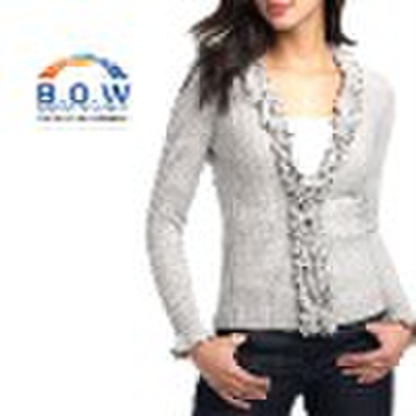 lastest fashion ladies' knitted sweater