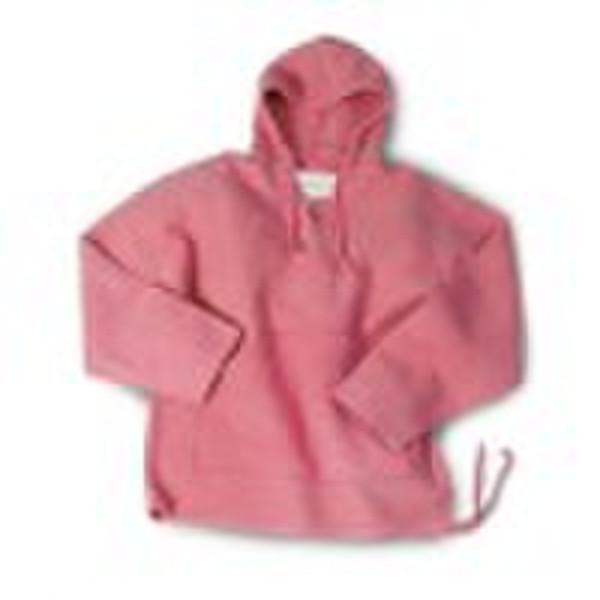 Girl's Cotton Pullover Hooded Sweatshirt