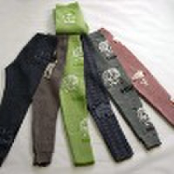 children jacquard pants