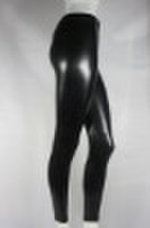 lady leggings shiny