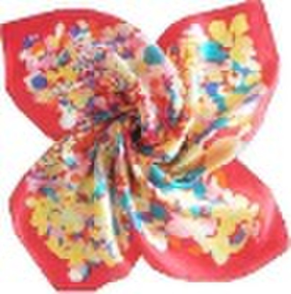 100%silk scarf