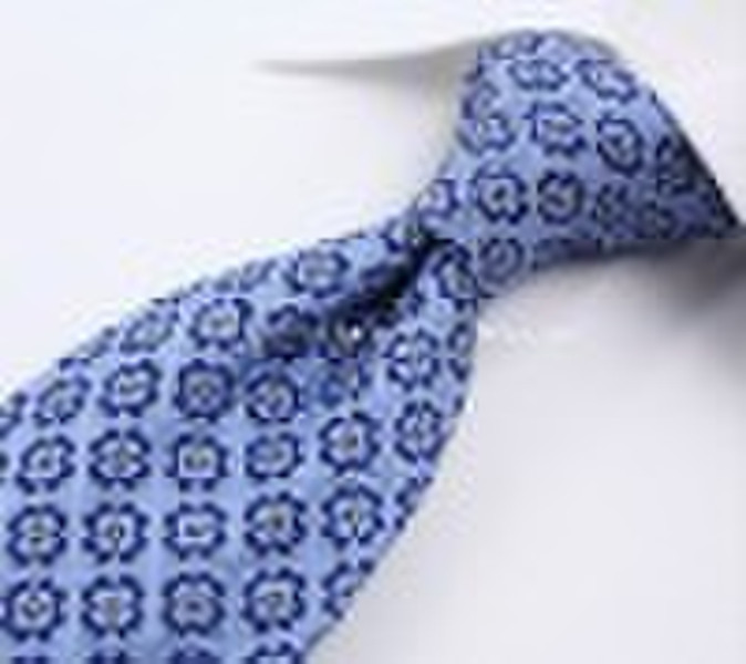 silk jacquard woven tie