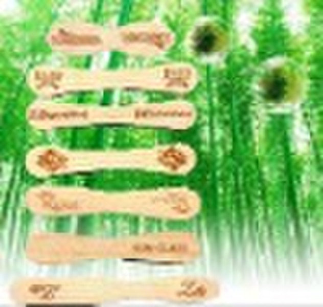 Bamboo Ice Cream Stick-