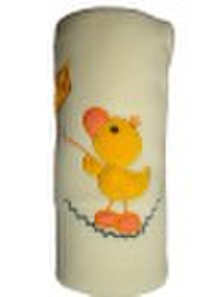 cartoon embroidery polar fleece blanket