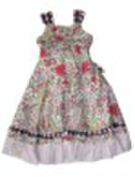 0447New beautiful girl summer dress