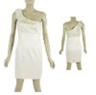 Fashion Goldstickerei-line Kleid