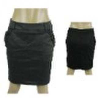 Cute bag buckle mini skirt