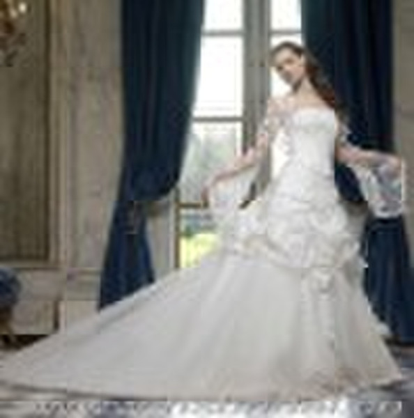 New Arrival Fashion A line wedding gown W-72