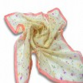 100% silk square scarf