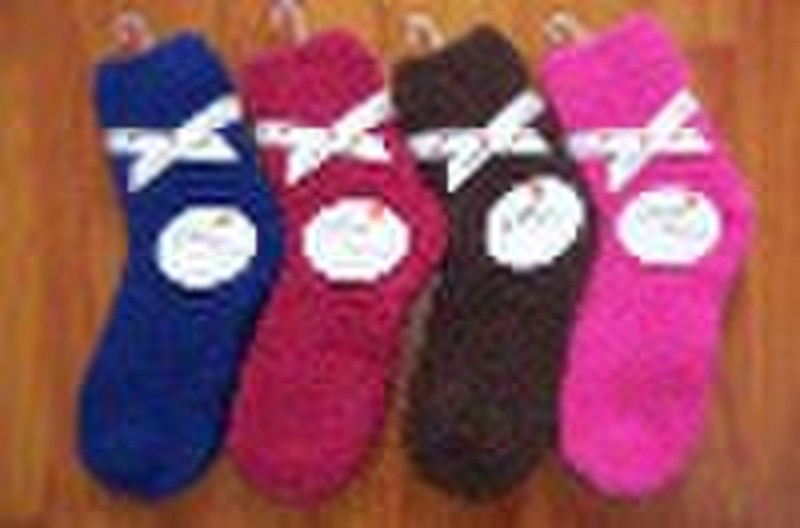 women soft microfiber home socks