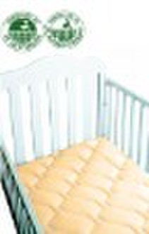 Quilted Organic Cotton Waterproof Crib Mattress Pr