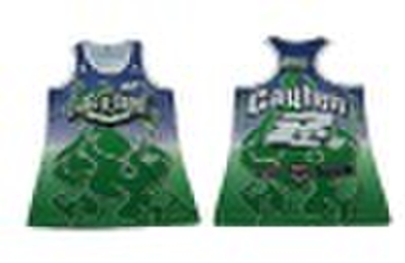 Sublimated fancy singlet