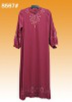 妇女的长袍/abaya/阿拉伯文的裙子
