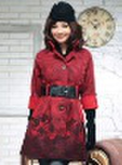 Plus size lady's heavy coat (Q1911)