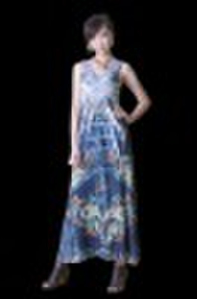 Sublimation Mode Maxi-Kleid