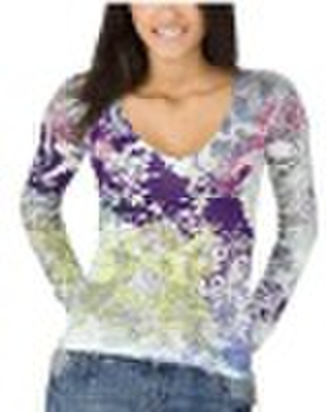 Women's Sweater, Long sleeves Sweater (Sublima