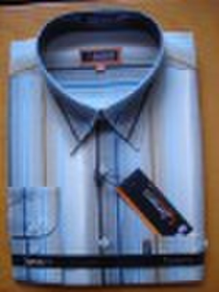 mature man's formal dress shirt