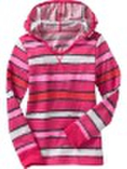 Girl Pullover Hooded Tees