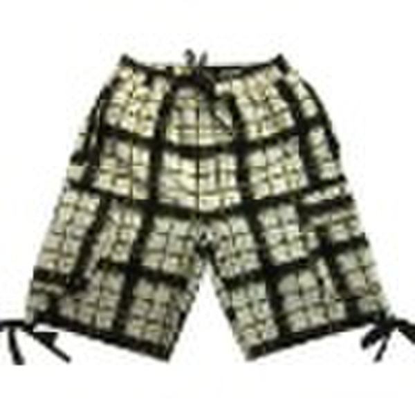 2010men's best seller check beach shorts