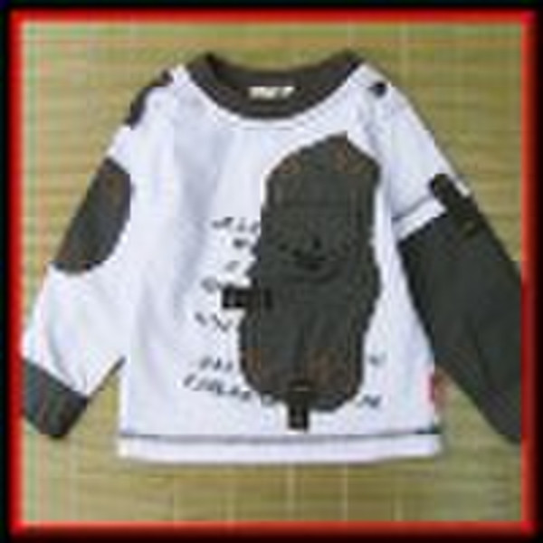 Boy's cotton spring T-shirt