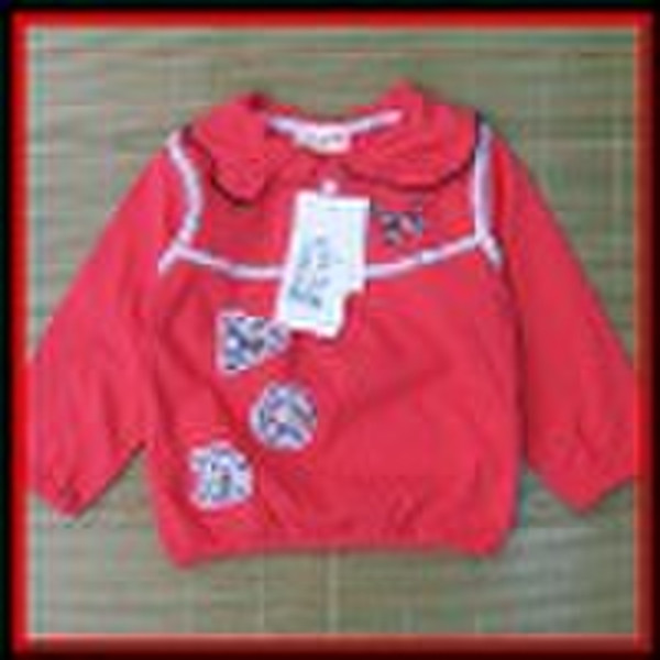 Girl's cotton spring T-shirt