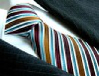 Silk Stripe Necktie