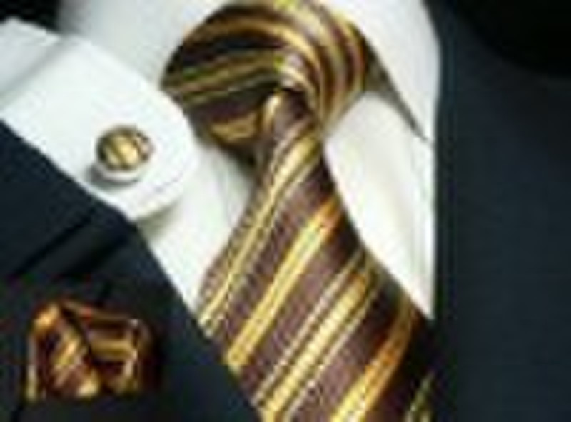 silk woven necktie