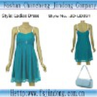 Blue Sling Dress