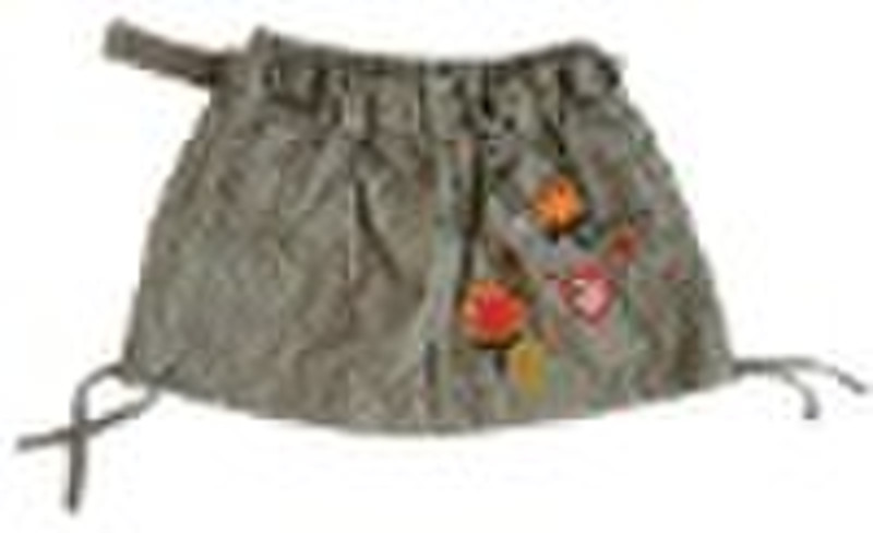 Girls' Embroidery Skirt