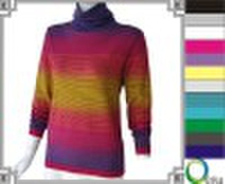 ladies' pullover sweater