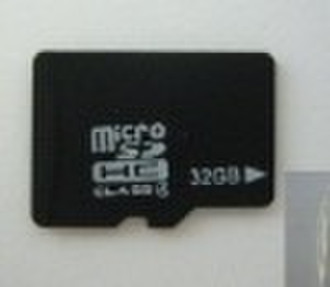 32gb微型存储T-闪存卡的实际能力