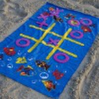 Tic Tac Toe Gedruckt Spiel Towel