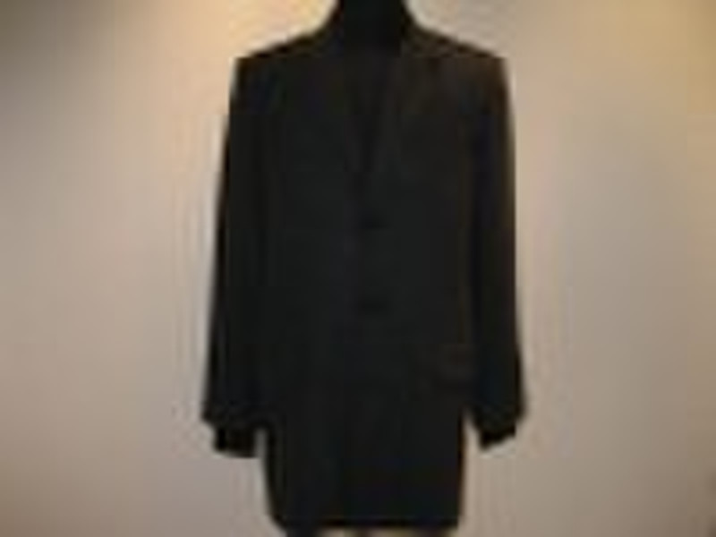 men's wool long coat