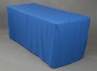 table fitted table cloth, table cover, table linen