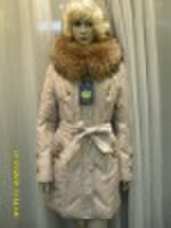 SHENOWA Ladies' fashion winter feather coats