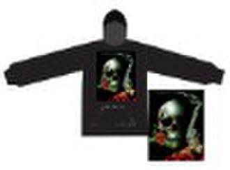 Rock Punk Skull Hood wear