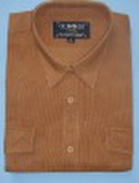 men's 21 wheals corduroy dyed shirts