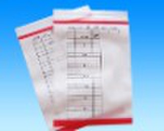 100% raw material LDPE ziplock bag