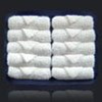 hot and cold disposable cotton towel for airline