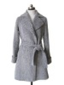 ladies fashion wool tunic suit coats