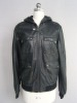 jackets , men's fashion pu jackets