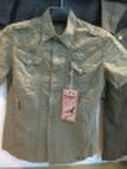 men's shirts;washed shirts