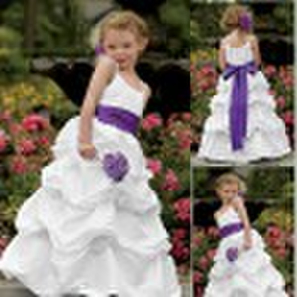 FGD-116 Lovely Custom Flower Girl Dress