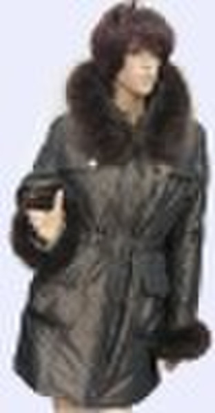 feather coat for women