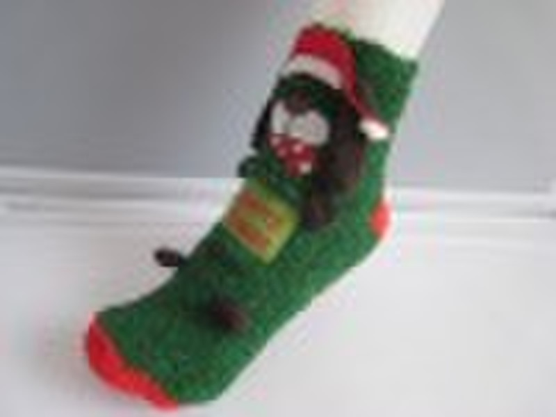 fluffy slipper sock