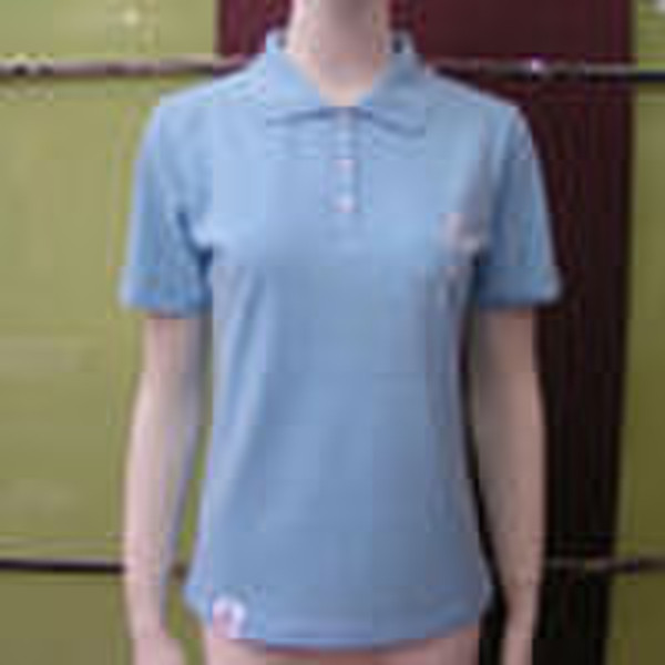 Lady's fashional polo shirt