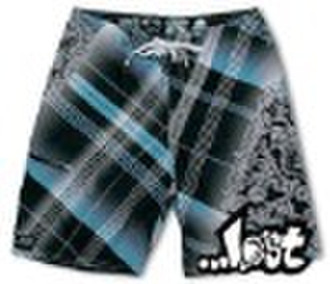 Men's Microfiber Transfer Print Shorts